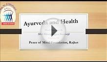 Ayurveda and Health by Saman Shrutpragya