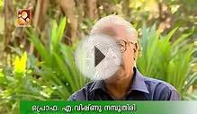 My father Rtd.Prof. Vishnu Namboodiri featuring in the