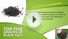Top 5 Benefits Of Black Salt | Best Health and Beauty Tips