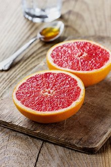 weight loss tips grapefruit halves image